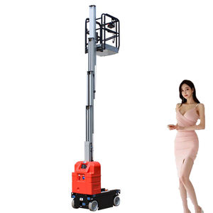 Kompakte Indoor Outdoor m Tragbare 300kg hydraulische Aerial Man Lift Arbeitsbühne Elektrischer mobiler Scheren heber - Product Image 1
