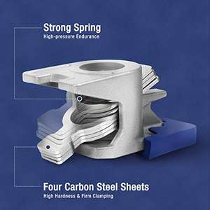 Высокопроизводительный высокопроизводительный зажим для труб, 3/4 дюймов - Product Image 3