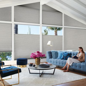 Thông Minh Cơ Giới Wifi Trong Nhà 3D In Patterns Cortina Inteligentes Cellur Shades Persianas Điện Mật Ong Lược Mù - Product Image 4