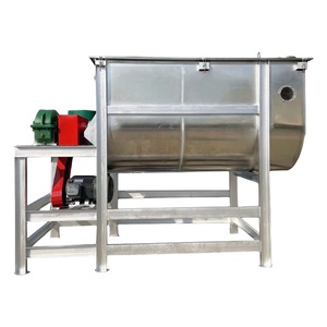 Mezcladora de Alimentos Premix para Aves de Corral, Mezcladora Horizontal Grande para Ganado, Máquina Mezcladora de Maíz, Harina, Pasto y Polvo Seco - Product Image 3