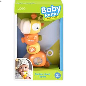 Apaisant <span class=keywords><strong>hochet</strong></span> de dentition jouet sensoriel bébé musique éclairage mignon girafe main secouant anneau de dentition cloche 2025 <span class=keywords><strong>hochet</strong></span> de dentition - Product Image 5