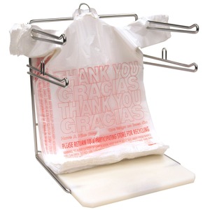 Custom Logo Heavy Duty Plastic Foldable Organic Reusable Grocery <b>T</b>-<b>shirt</b> Bags - Product Image 5