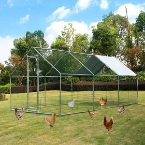 Euro poultry waik in chicken house hen coop cage used hexagonal wire