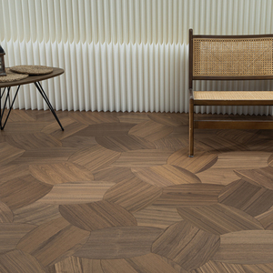 AVANTIMORA Parquet Antideslizante de Nogal Negro Multicapa con Sistema T&G, Grado AB, Reductor de Ruido, 14mm 20mm 12mm, para Escaleras - Product Image 1