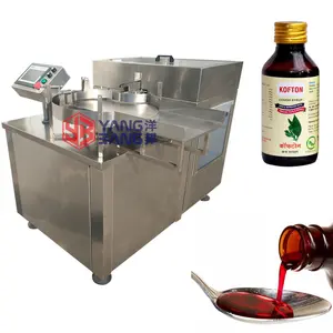 Automatic 10ml Glass Vial Washing Machine Plastic and Glass Bottle Liquid Syrup Washing Machine