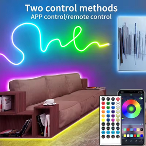 Tira de LED inteligente flexible de 50m para habitación, 220V 110V, impermeable IP65, tira de LED/RGB - Product Image 2