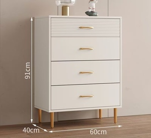 <span class=keywords><strong>Armoire</strong></span> à tiroirs en bois moderne pour salon, chambre à coucher et appartement-Rangement de <span class=keywords><strong>grande</strong></span> capacité - Product Image 3