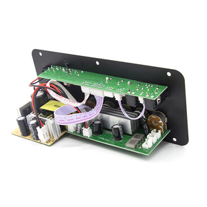 Cho <span class=keywords><strong>Bluetooth</strong></span> 5.0 Âm Thanh 300W Khuếch Đại Hội Đồng Quản Trị D300 Loa Siêu Trầm Kép Microphone Di Động Âm Thanh Amp Amplificatore Mô-đun EU Cắm - Product Image 4