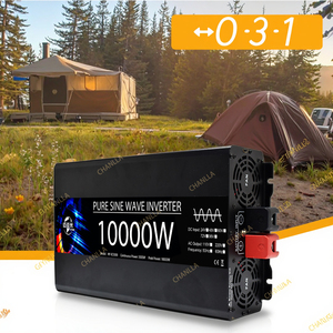 Top Verkoop 5000W Pure Sinus Omvormer Dc 24V 48V 60V 72V Naar Ac 110V 220V Omvormer Omvormer Zonne-Energie Auto Inverter - Product Image 2