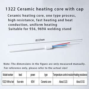 Noyau chauffant spécial 60W température constante réglable chauffage interne fer à <span class=keywords><strong>souder</strong></span> électrique noyau chauffant en céramique - Product Image 6