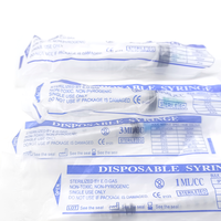 Prix chinois 1ml 3ml 5ml 10ml 20ml 60ml deux trois parties seringues jetables en plastique