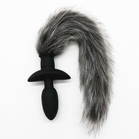 Vibromasseur anal vibrant à télécommande avec queue de renard pour accessoires de cosplay, masturbation sexuelle pour femmes et hommes