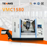 Centre d'usinage vertical CNC TENAKS VMC1580 haute précision, machine CNC 5 axes pour le métal