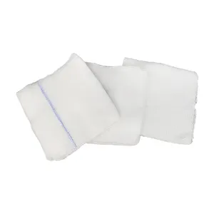 Wegwerp 4ply 8ply 12ply Hoge Kwaliteit Wattenstaafje Gaas 40*40 X-Ray Detectableauze Swabs