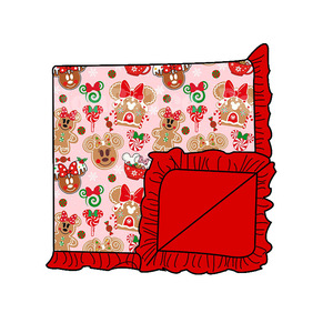 Ruidian Nhà Máy Tùy Chỉnh Halloween In Ấn Hai Lớp 95% Tre 5% Spandex Thoải Mái Mềm Bé Xù Chăn - Product Image 6