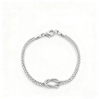 Bracelet en acier inoxydable 316L plaqué or 18K PVD, chaîne serpent et blé, avec fermoir mousqueton, bijoux délicats pour femme, personnalisable OEM