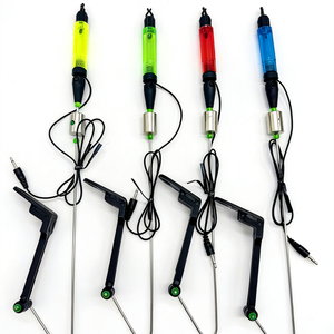 Indicatore di Abboccata a 4 Colori con <span class=keywords><strong>Sgancio</strong></span> <span class=keywords><strong>Rapido</strong></span> per <span class=keywords><strong>Pesca</strong></span> alla Carpa in Fiume e Lago - Product Image 1