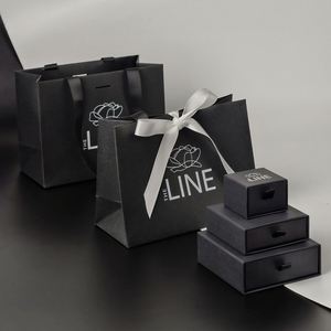 Bolsas de Papel Kraft Ecológicas Personalizadas Reciclables con Asas de Cuerda de Algodón, Duraderas y Reutilizables para Compras en Boutiques y Embalaje de Regalos - Product Image 1