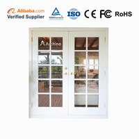 Porte patio pliante moderne sur mesure à cadre fin en aluminium avec verre résistant aux impacts d'ouragan pour fournisseur résidentiel côtier