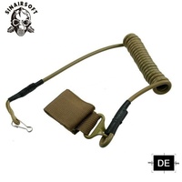 Sangle tactique en nylon à ressort à dégagement rapide, élastique, pour armes de combat ou de chasse, pour une utilisation en extérieur et une sécurité accrue