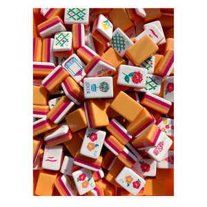 Jeu de Mahjong Américain de Précision à 160 Tuiles, Luxe 4 Couches, Personnalisé en Acrylique, Portable pour Joueurs Professionnels, <span class=keywords><strong>Poker</strong></span> & Divertissement - Product Image 2