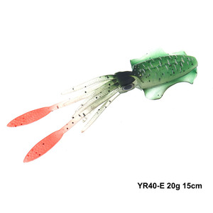 <span class=keywords><strong>Silicone</strong></span> UV luminoso calamaro esca 150mm 20g polpo calamaro bionico esca artificiale morbida per <span class=keywords><strong>mare</strong></span> - Product Image 6