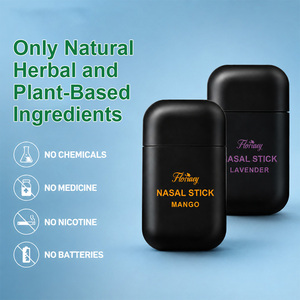 Inhalateur Nasal d'Aromathérapie de Poche à Double Buse pour une Énergie Instantanée et une Concentration Mentale Améliorée, avec Huiles Essentielles Naturelles et 12 Saveurs - Product Image 5