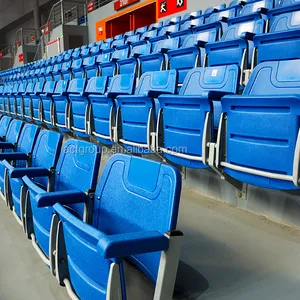 抗紫外线HDPE折叠椅体育场座椅VIP看台体育场座椅