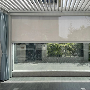 Gazebo Motorizado Impermeable para Piscina con Iluminación LED para Sombra en el Patio - Product Image 4