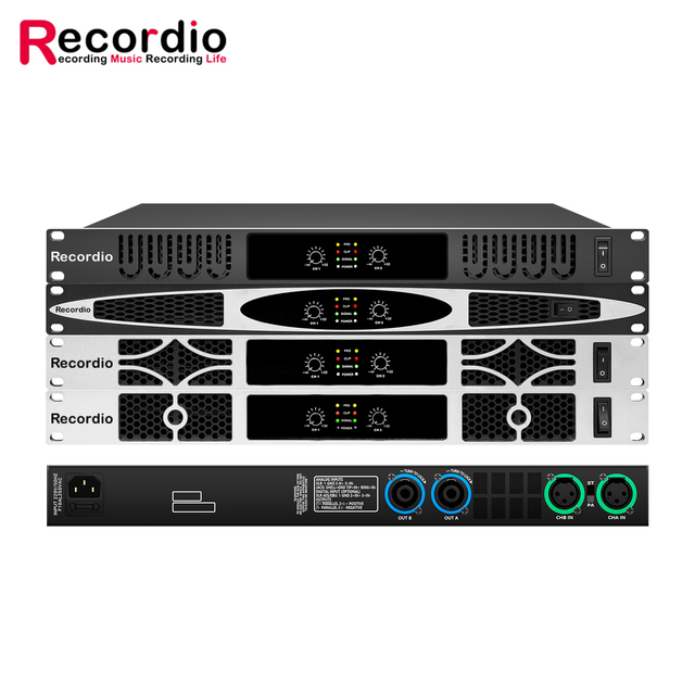 GAP-D2810 Professional DJ Stage Class D Amplifier 2-Channel Audio for Stage Speakers