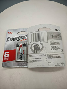 Pilas Secas <span class=keywords><strong>Energizer</strong></span> <span class=keywords><strong>Max</strong></span> 6LR61 522 <span class=keywords><strong>9V</strong></span>, las Más Recientes, para Electrónica de Consumo, Herramientas Eléctricas y Electrodomésticos - Product Image 3