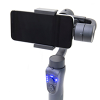 Stabilizzatore Gimbal a 3 Assi con Tracciamento AI di Viso e Oggetti, Gimbal Portatile per Smartphone con Treppiede per Vlog, Streaming Live e Riprese Video