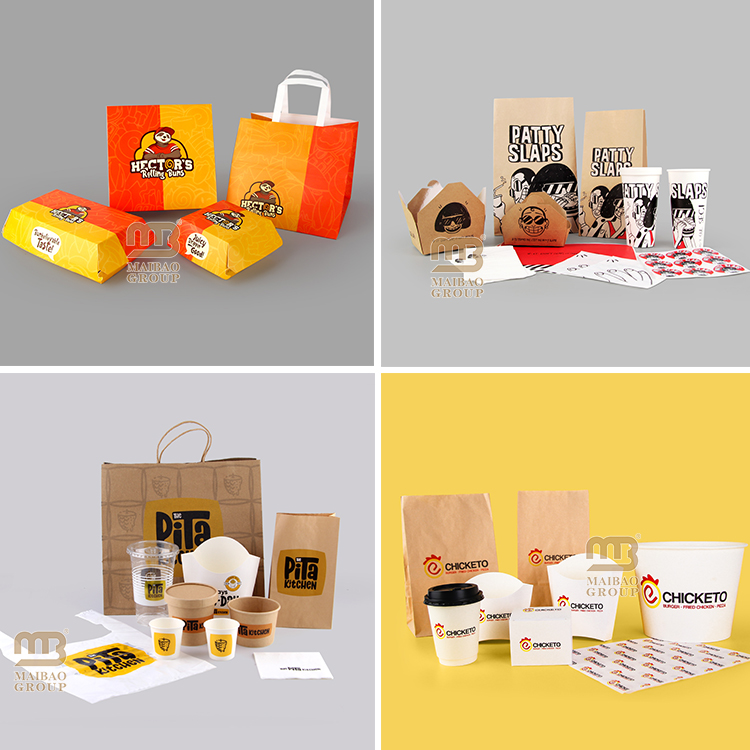 Fast food boîte de poulet