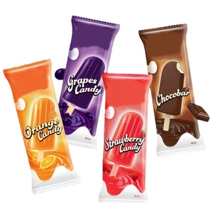 Custom Printed Food-Grade Ice Cream Stick Packaging Plastic Frozen Food Aluminum Foil Back-<b>Sealed</b> Popsicle <b>Bags</b> OEM/ODM - Product Image 5