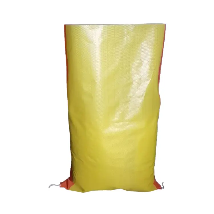 गर्म बेच निर्माण 100kg 50kg पीपी बुना बैग बोरी चावल अनाज मक्का प्लास्टिक बोरियों