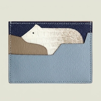 Porte-cartes en cuir de crocodile véritable inspiré de la peau de vache, avec applique animalière, étui multicolore pour cartes de visite, portefeuille fournisseur OEM ODM