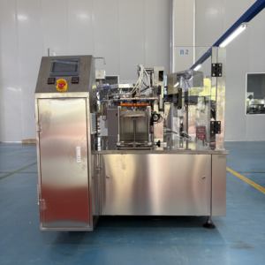 Machine d'emballage automatique rotative mécanique de haute précision à économie d'énergie Elemotion pour sachets préformés, idéale pour les aliments, les snacks et les grains de café - Product Image 2