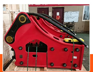 Super marteau hydraulique brise-roche 200 BPM pour excavatrice 50 tonnes, avec énergie d'impact 16602J et diamètre de 195 mm pour pelle rétrocaveuse - Product Image 2