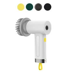 New Design Household Spin Scrubber Electric Cleaning Brush Removing Stubborn Stains Floor Cleaner Can be changed to egg beater