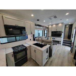 2026 Jayco Seismic 399 Aluminum Black Motorhome with Premium Adjustable Features Bedroom <b>Kitchen</b> & Bathroom 4-6 Persons - Product Image 2