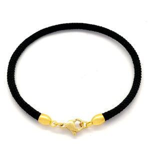 <b>Red</b> And Black Rope <b>Bracelets</b> 3Mm Gold Clasp Unisex Jewelry Gift For Chinese Zodiac Year - Product Image 5