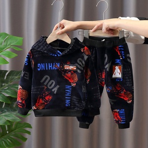 <strong>Kids</strong> Boys Girls <strong>Hoodies</strong> Pants Suit Cartoon <strong>Spiderman</strong> Children's Clothing Sweatshirts Casual Fashion Pullover Jogging Pant 2-7Y - Product Image 3