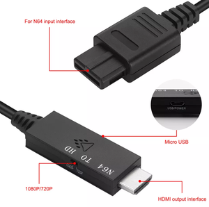 <span class=keywords><strong>Adaptateur</strong></span> convertisseur N64 vers <span class=keywords><strong>HDMI</strong></span> le plus vendu, zéro latence avec audio cristallin pour HDTV, prend en charge 4:3/16:9 pour N64/SNES/NGC - Product Image 3