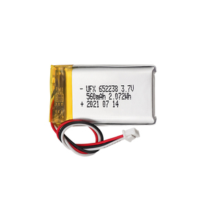 Pin Tai Nghe <span class=keywords><strong>Bluetooth</strong></span> OEM Của Nhà Máy Lipo Cell Pin Sạc Mini UFX 652238 560MAh 3.7V - Product Image 6