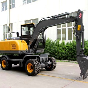 Excavadora de ruedas tipo 75B, nueva excavadora de ruedas a precio barato de China a la venta - Product Image 4