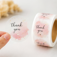 Étiquette autocollante personnalisée, autocollant transparent pour l'emballage des bouteilles, impression d'étiquettes en rouleau pour la marque