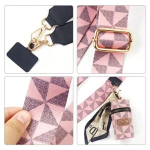 Universal <b>Polyester</b> Crossbody Phone <b>Lanyard</b>, Custom Zipper Wallet with Eco-Friendly Buckle - Product Image 4