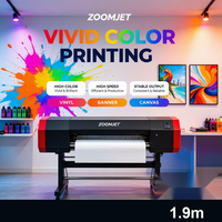 Impresora de sublimación de tela de inyección de tinta digital Xp600 de gran formato de alta velocidad de 1,8 m y 6 pies para impresión de camisetas