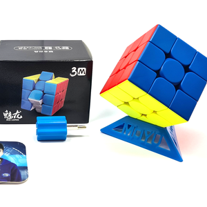 MoYu RS3M V5 3X3 Magnetic Dual agjustment Magic Cube Stickerless Speed  Puzzle Fidget Toys