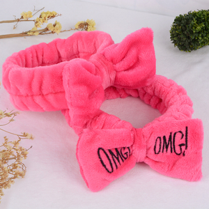 Bow Bandeaux Femmes Bandeaux <span class=keywords><strong>pour</strong></span> Maquillage Cosmétique Facial Douche Spa Élastique <span class=keywords><strong>Bandeau</strong></span> <span class=keywords><strong>Bandeau</strong></span> <span class=keywords><strong>Bandeau</strong></span> <span class=keywords><strong>pour</strong></span> Bébé Filles - Product Image 2